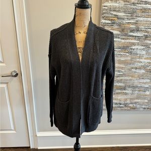 NWT Waffle-material Cardigan
